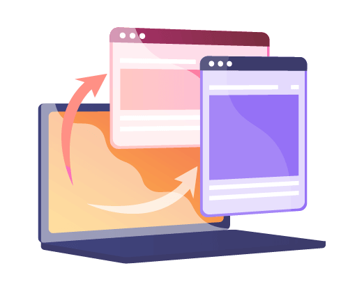 Landing Responsive Interface